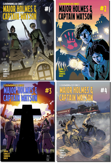 Major Holmes & Captain Watson - 1st complete series PRINT Bundle