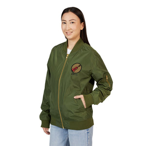 "6th Special Intelligence Service" Embroidered Bomber Jacket