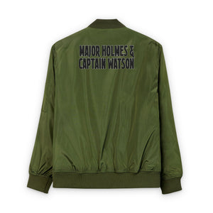 "6th Special Intelligence Service" Embroidered Bomber Jacket