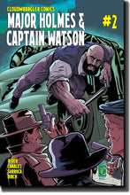 Major Holmes & Captain Watson #2 Print Comic "Brick Series" alt-cover